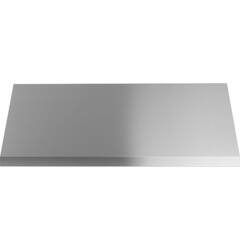GE Profile - 48 inches - Externally Vented - Wall Range Hood - Stainless Steel - Front_Zoom