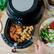 Alt View 17. Bella - 5.4-qt. Digital Touchscreen Air Fryer - Black.