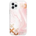 Alt View Zoom 11. Vena - MELANGE Protective Case for Apple iPhone 12 and iPhone 12 Pro - Pink Marble.