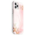 Alt View Zoom 13. Vena - MELANGE Protective Case for Apple iPhone 12 and iPhone 12 Pro - Pink Marble.