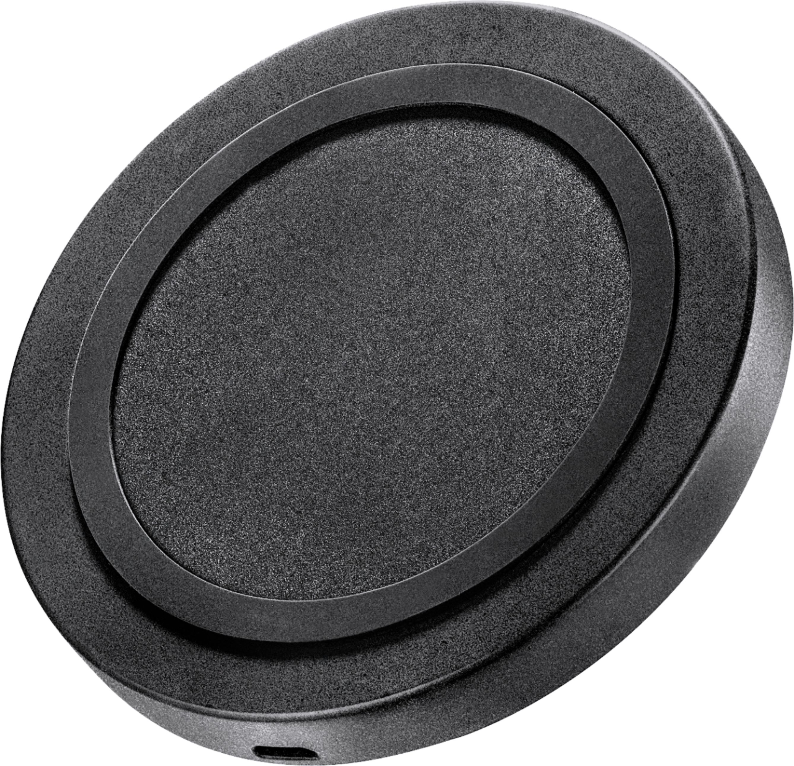 Best Buy essentials™ - 10 W Qi Certified Wireless Charging Pad for Samsung/Apple - Black