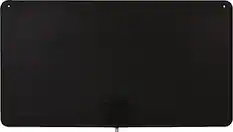 Front. TERK - Amplified Multi-Directional Ultra-Thin XL HDTV Antenna - Reversible for Black or White.