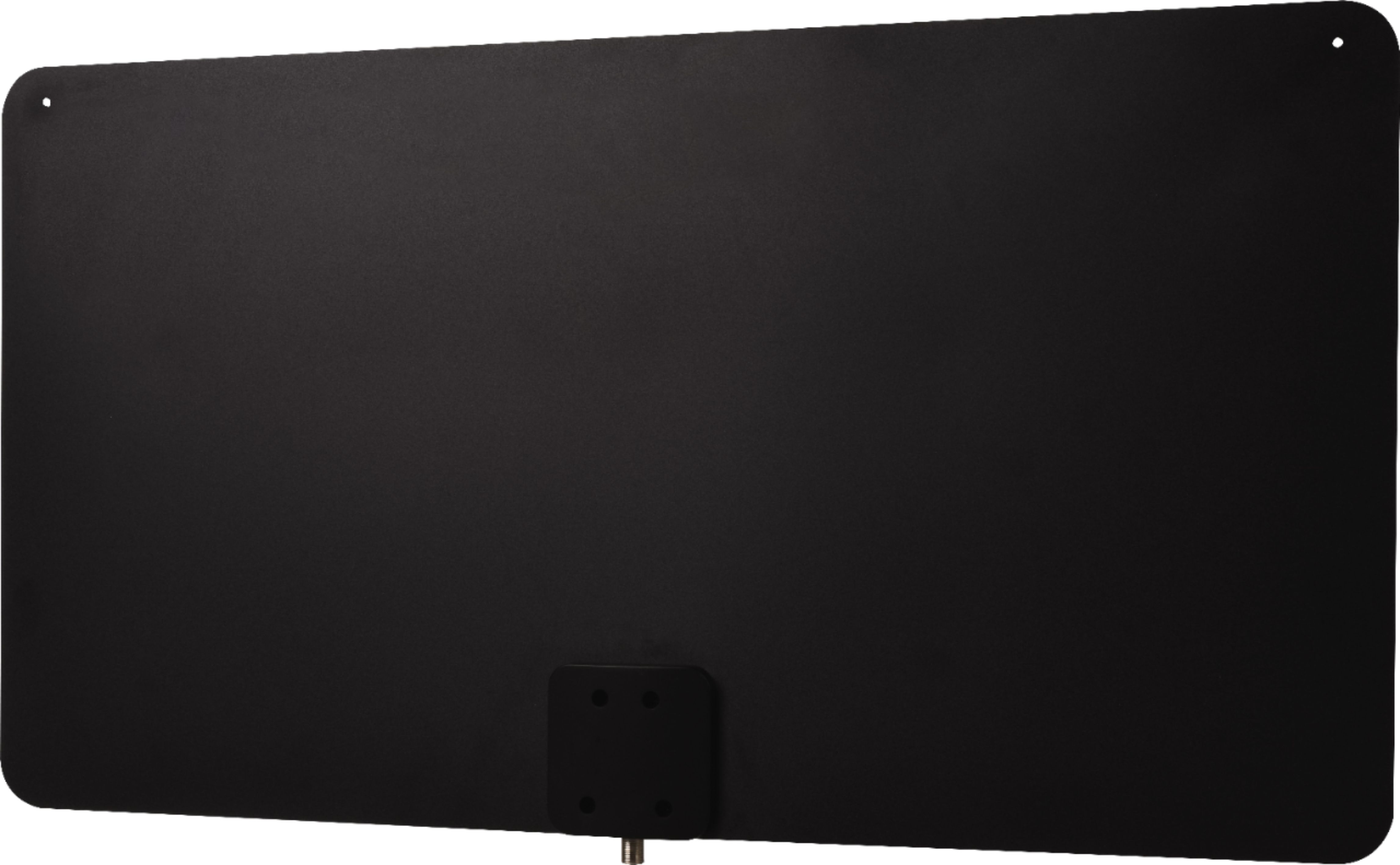Left View: TERK - Amplified Multi-Directional Ultra-Thin XL HDTV Antenna - Reversible for Black or White