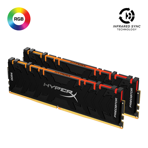 HyperX Predator HX430C16PB3K2/64  64GB (2x32GB) 3200MHz DDR4 DIMM Desktop Memory Kit