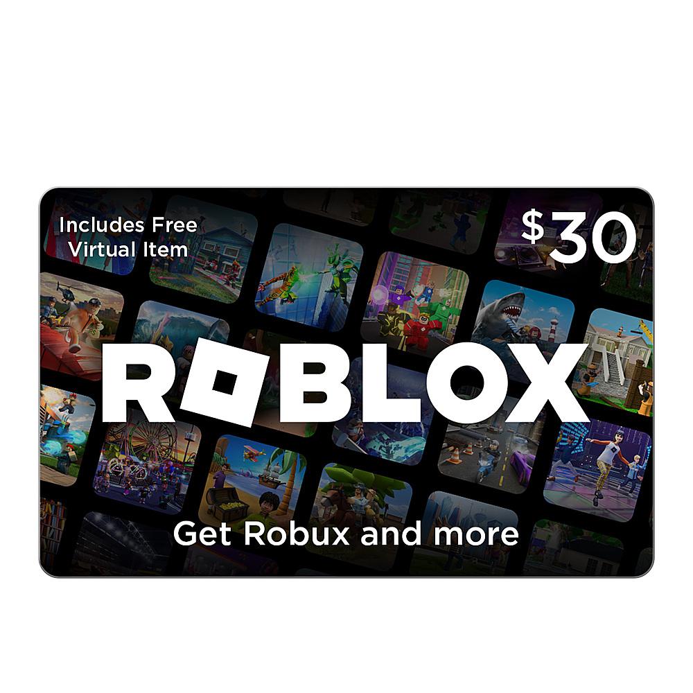 Roblox $30 Digital Gift Card [Includes Exclusive Virtual Item], Universal