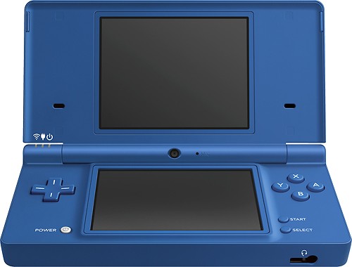 Best Buy: Nintendo Nintendo DSi XL (Midnight Blue) with Mario vs