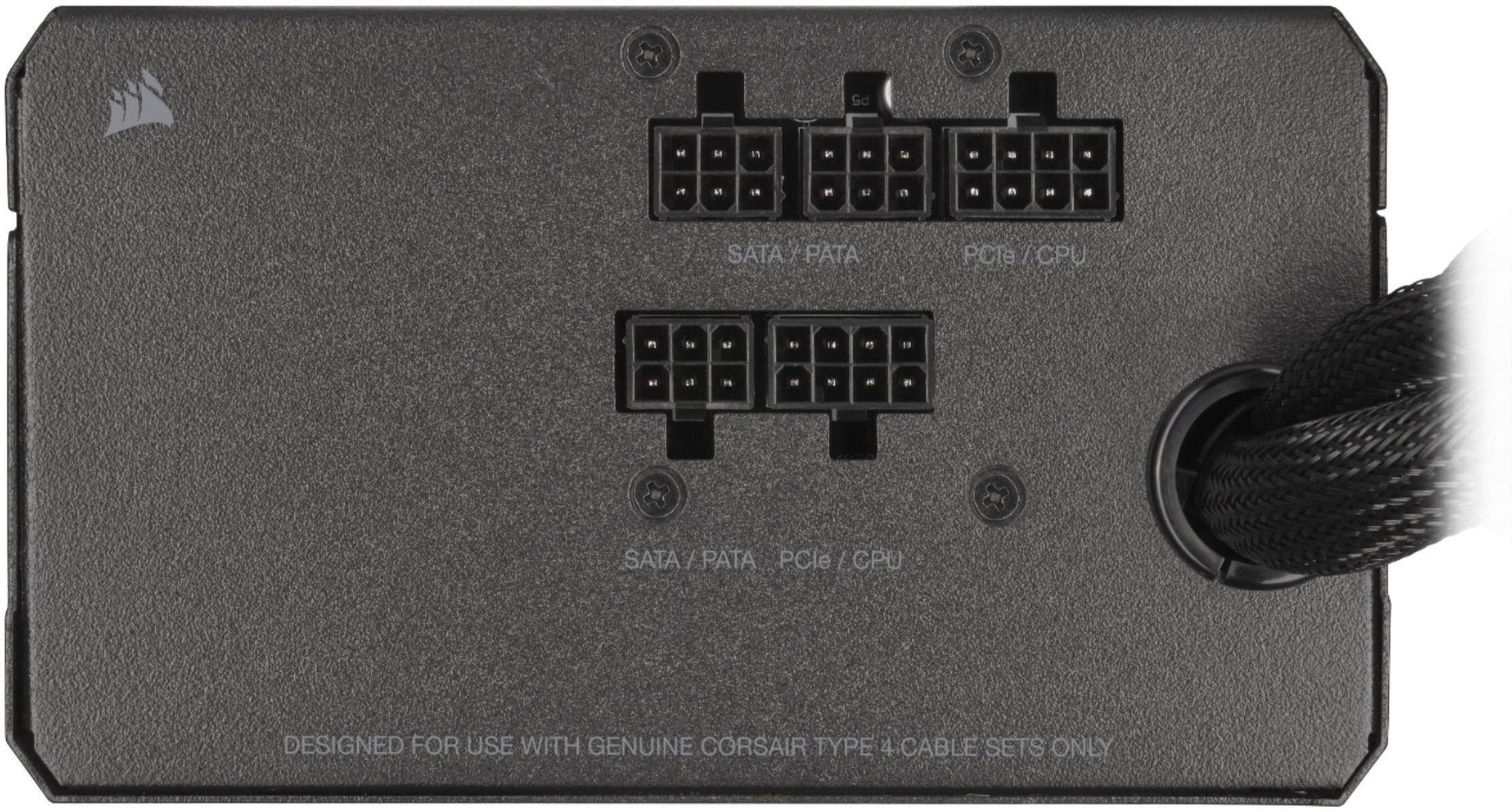 Alt View 16. CORSAIR - CX-M Series CX650M Semi-Modular Low-Noise ATX Power Supply - Black.