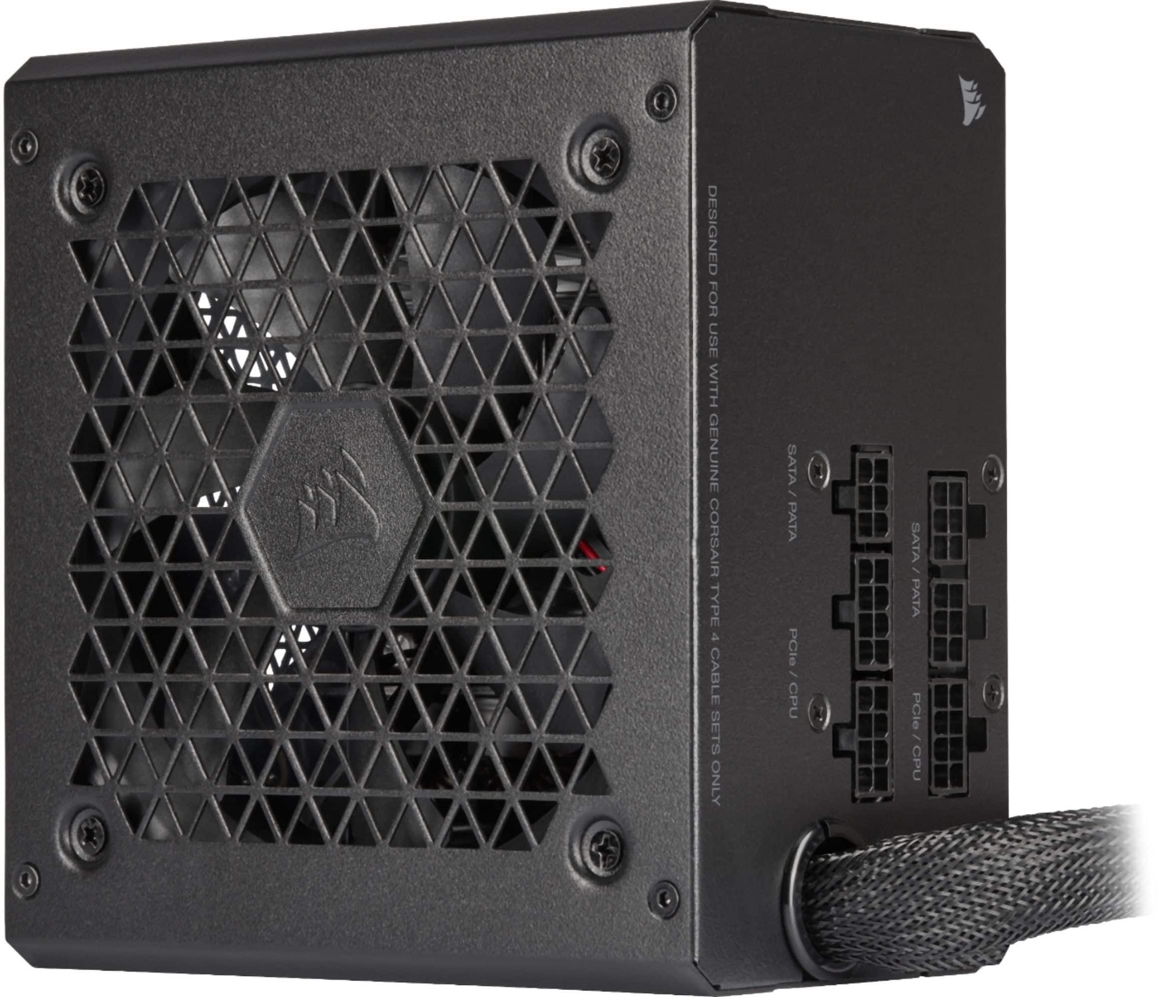 Alt View 20. CORSAIR - CX-M Series CX750M Semi-Modular Low-Noise ATX Power Supply - Black.