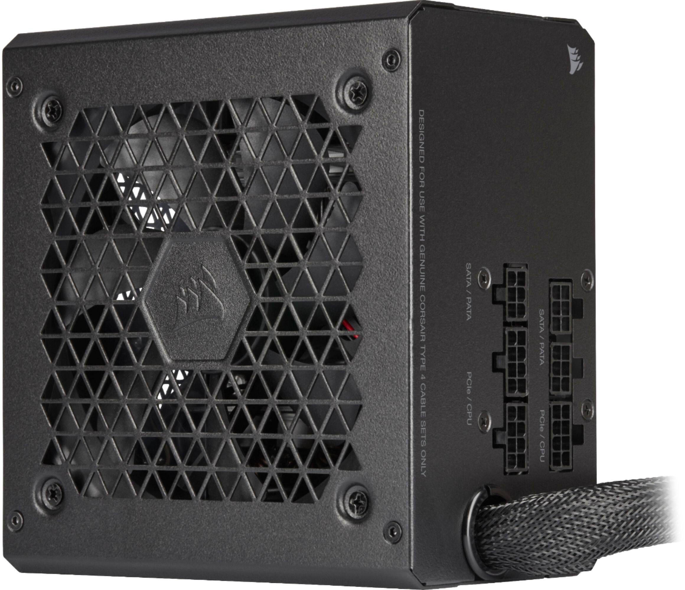 Alt View 20. CORSAIR - CX-M Series CX750M Semi-Modular Low-Noise ATX Power Supply - Black.