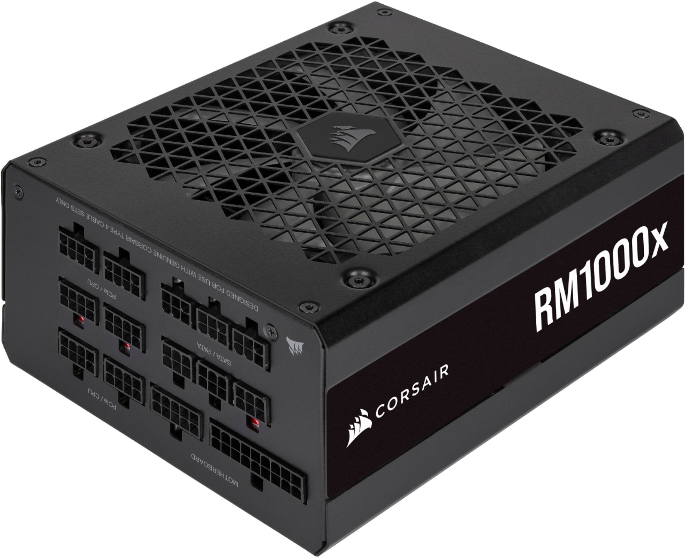 CORSAIR RM1000e Fully Modular Low-Noise ATX Power Supply + CORSAIR 12+4pin  PCIe Gen 5 Type-4 600W 12VHPWR Cable