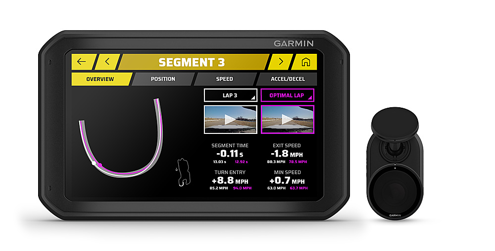 Garmin - Catalyst™ 6.95" GPS Driving Performance Optimizer - Black