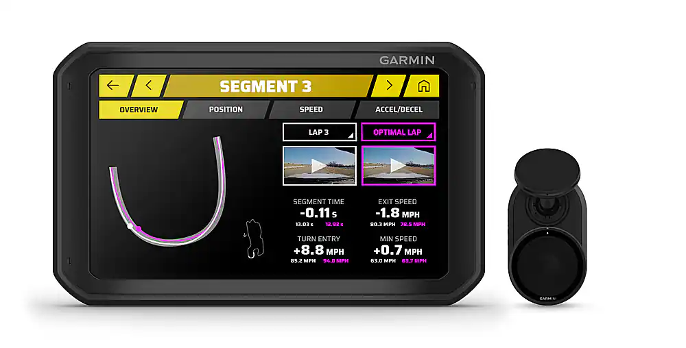 Front. Garmin - Catalyst 6.95" GPS Driving Performance Optimizer - Black.