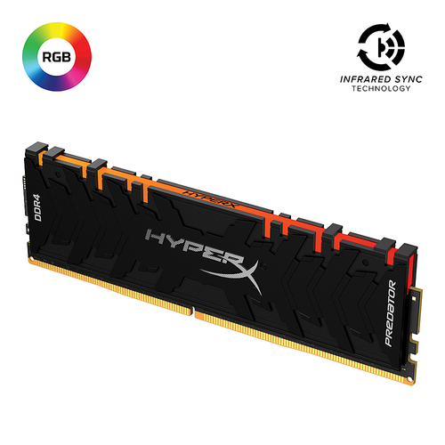 HyperX Predator HX436C18PB3A/32  32GB 3600MHz DDR4 DIMM Desktop Memory with RGB