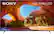 Front. Sony - 85" Class X91J LED 4K UHD Smart Google TV - Black.