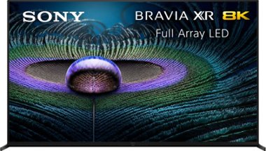 Sony - 75" class BRAVIA XR Z9J LED 8K UHD Smart Google TV - Front_Zoom