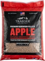 Traeger Grills - Premium Hardwood Pellets - Apple - Brown - Angle_Zoom
