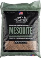 Traeger Grills - Premium Hardwood Pellets - Mesquite - Brown - Angle_Zoom