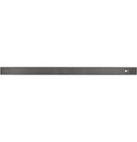 GE - 36" Trim For Downdraft Vent - Black Stainless Steel - Front_Zoom