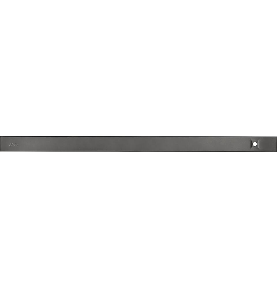 GE - 36" Trim For Downdraft Vent - Black Stainless Steel