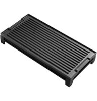 Grill/Griddle for GE Gas Cooktops - Black - Front_Zoom