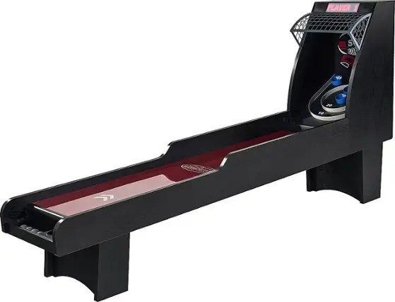 Left. Barrington - 130" Premium Roll and Score Game - Brown/Black.