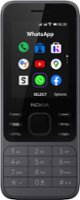 Nokia - 6300 4G 4GB (Unlocked) - Light Charcoal - Front_Zoom