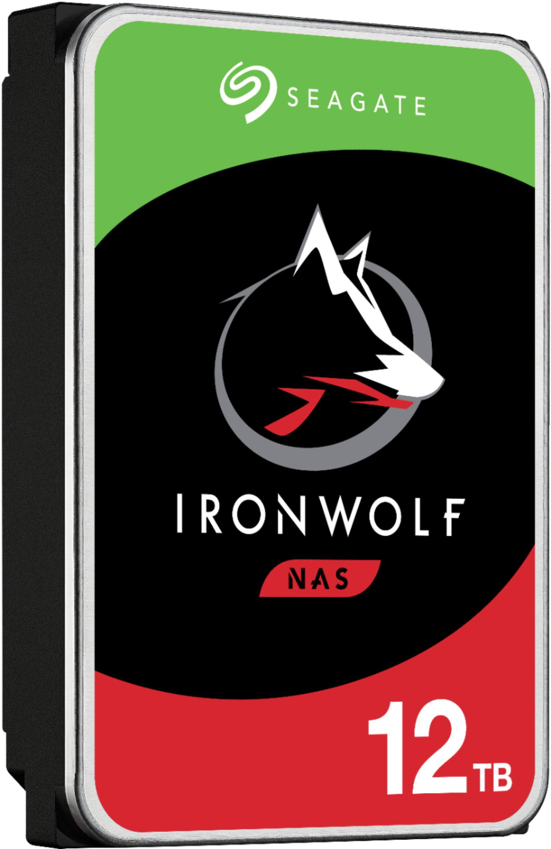 Alt View 11. Seagate - IronWolf 12TB Internal SATA NAS Hard Drive with Rescue Data Recovery Services - Multi.