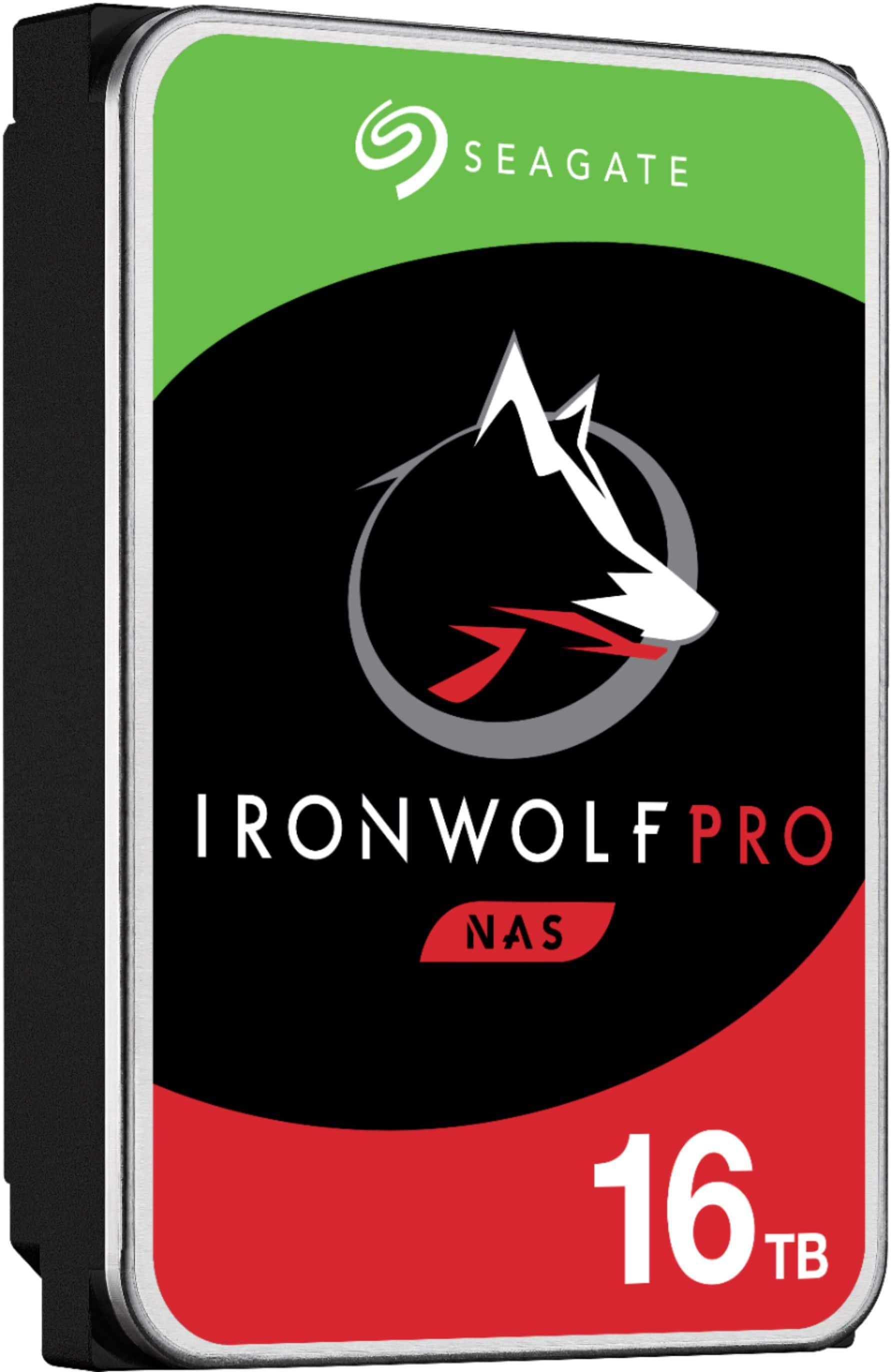 Seagate IronWolf Pro, 16 to, Disque Dur d'entreprise Interne NAS HDD – CMR,  3,5”, SATA 6 Gbits/s, 7 200 TR/Min, 256 Mo de mémoire Cache, Rescue  Services (ST16000NT001) : : Informatique