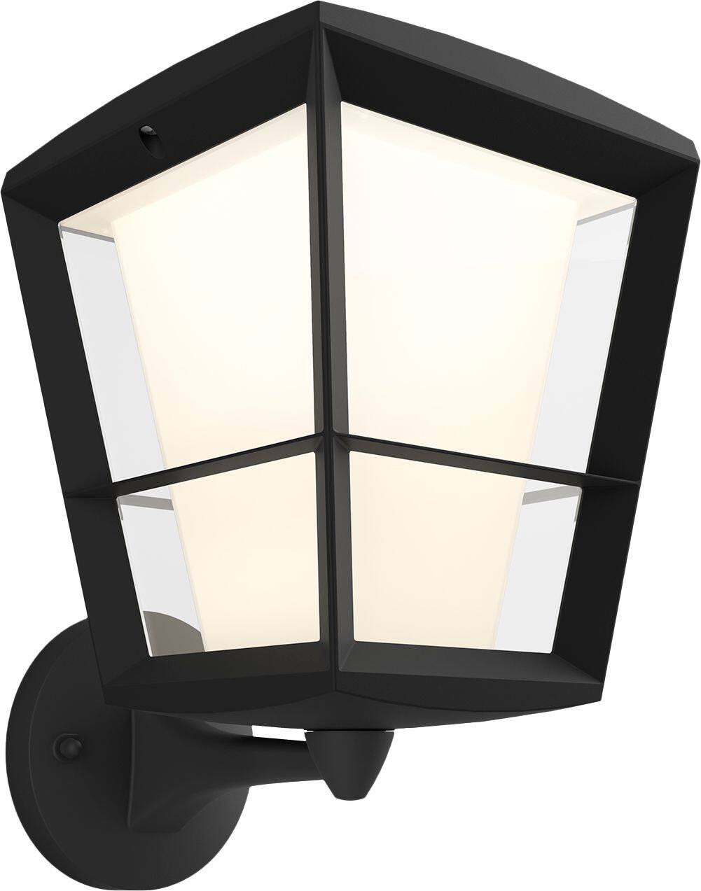 Angle. Philips - Hue Econic Outdoor Wall Light - White and Color Ambiance.