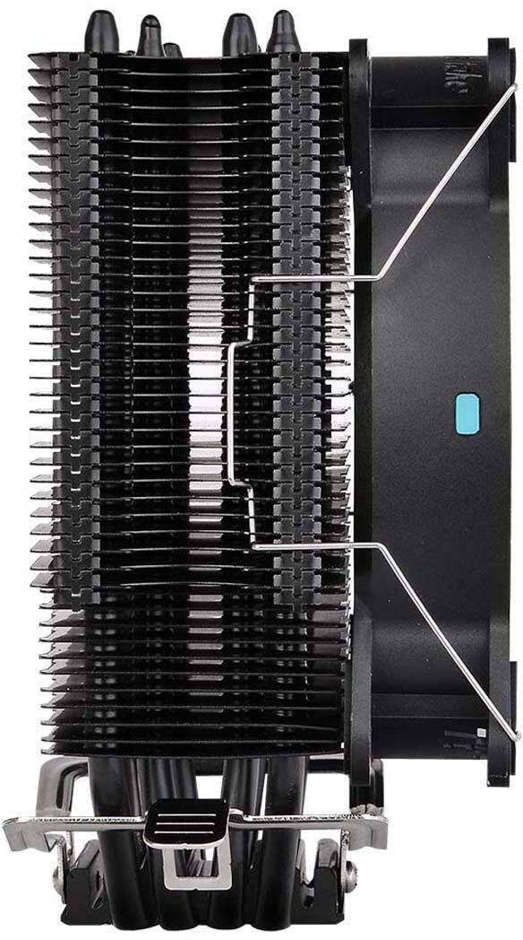 Alt View 13. Thermaltake - UX200 5V Motherboard ARGB Sync 16.8 Million Colors 15 Addressable LED Intel/AMD Universal CPU Cooler - Black.