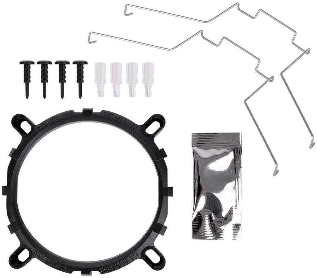 Alt View 16. Thermaltake - UX200 5V Motherboard ARGB Sync 16.8 Million Colors 15 Addressable LED Intel/AMD Universal CPU Cooler - Black.