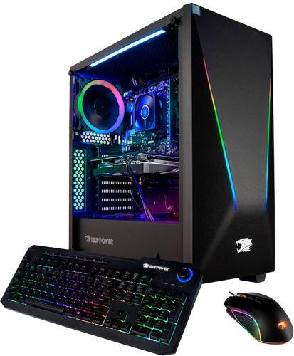 iBUYPOWER - TracePro Gaming Desktop - AMD Ryzen 3 3100 - 8GB Memory -AMD Radeon RX 550 4GB - 480GB SSD