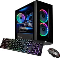 iBUYPOWER - Element Gaming Desktop - AMD Ryzen 5 3600 - 8GB Memory - NVIDIA GeForce GT 1030 2GB - 480GB SSD - Front_Zoom