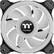 Alt View 13. Thermaltake - Riing Quad 14 RGB Cooling Fan (3-Pack) - Black.