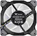 Alt View 14. Thermaltake - Riing Quad 14 RGB Cooling Fan (3-Pack) - Black.