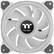 Alt View 12. Thermaltake - Riing Quad 14 RGB Radiator Fan TT Premium Edition (3-Pack) - White.