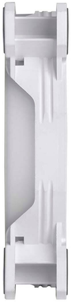 Alt View 15. Thermaltake - Riing Quad 14 RGB Radiator Fan TT Premium Edition (3-Pack) - White.