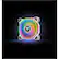 Alt View 26. Thermaltake - Riing Quad 14 RGB Radiator Fan TT Premium Edition (3-Pack) - White.