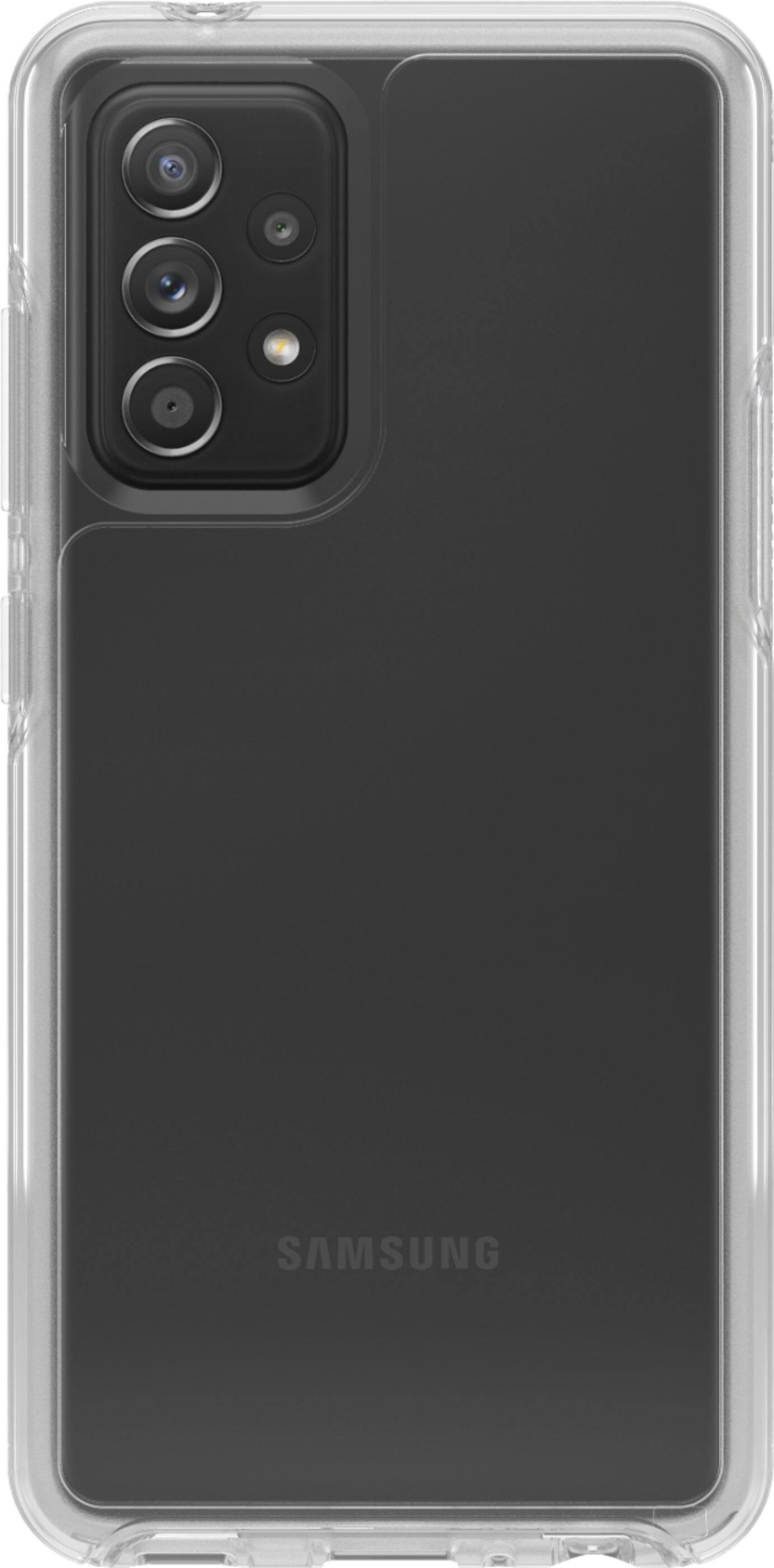 Front. OtterBox - Symmetry Series Clear for Samsung Galaxy A52 5G - Clear.