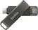 Alt View 12. SanDisk - 64GB iXpand Flash Drive Luxe for iPhone Lightning and Type-C Devices - Black.