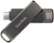 Alt View Zoom 16. SanDisk - 256GB iXpand Flash Drive Luxe for iPhone Lightning and Type-C Devices - Black.