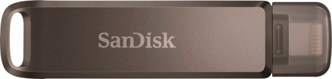 SanDisk - 256GB iXpand Phone Drive Luxe for iPhone Lightning and Type-C Devices - Black_2