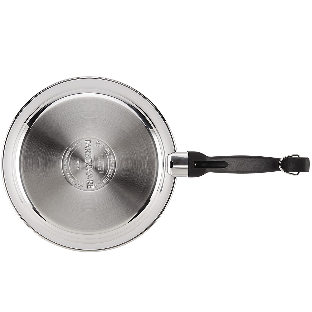 Farberware 3-Quart Classic Traditions Stainless Steel Saucepan with Lid,  Silver 