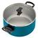 Alt View 19. Farberware - Farberware Dishwasher Safe Nonstick Cookware Set, Teal, 15-Piece - Teal.