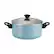 Alt View 14. Farberware - Dishwasher Safe Aluminum Nonstick Cookware Pots and Pans Set 15-Piece - Aqua.
