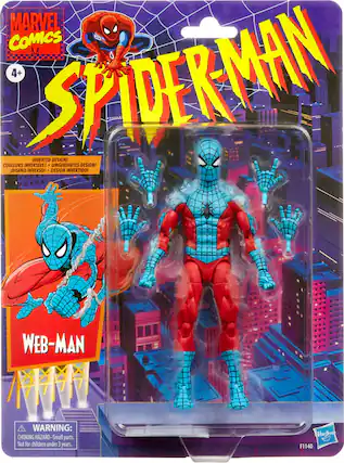 Front. Marvel - Legends Series Web-Man.