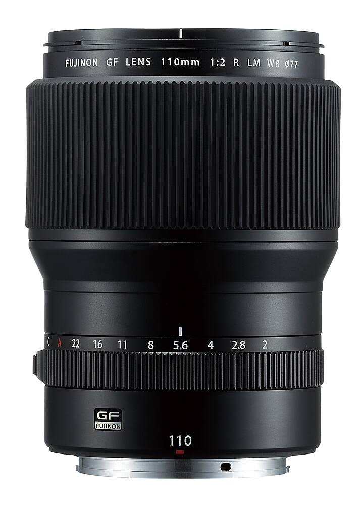 Alt View 11. Fujinon - GF 110mm F2 R LM WR Standard Zoom Lens for G-Mount Cameras - Black.