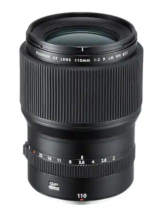 Alt View 1. Fujinon - GF 110mm F2 R LM WR Standard Zoom Lens for G-Mount Cameras - Black.