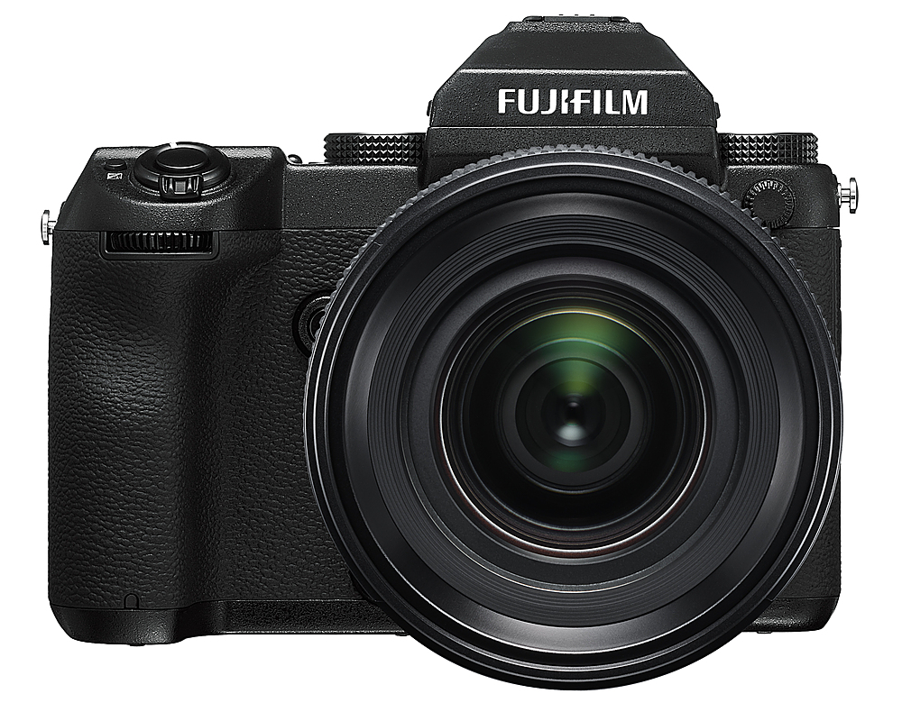 Back View: Fujifilm - XF 80mm f/2.8 R LM OIS WR Macro Optical Macro Lens - Black