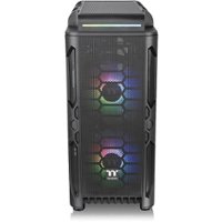 Thermaltake - Level 20 RS ARGB Mid Tower Case - Black - Front_Zoom